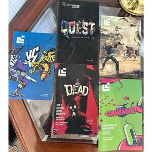 Loot Crate / LC Magazine Lot of 5 – 2015–2016 Sci-Fi & Gaming Issues
